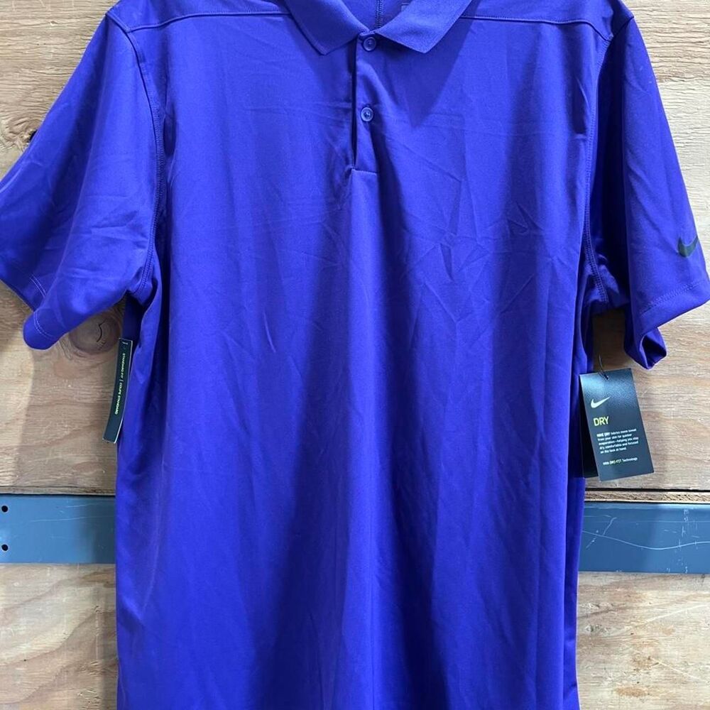 Nike Men's Purple Polo-shirts